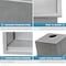 Ruvati 25"x22" Drop-in Tight Radius Topmnt 16 Ga SS Ldg Kitchen Sink Sgl Bowl RVH8023 - alternate 8